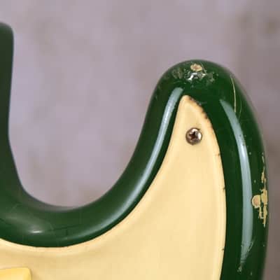 Luthier Made Jazz Bass 2023 - Aged British Racing Green image 10