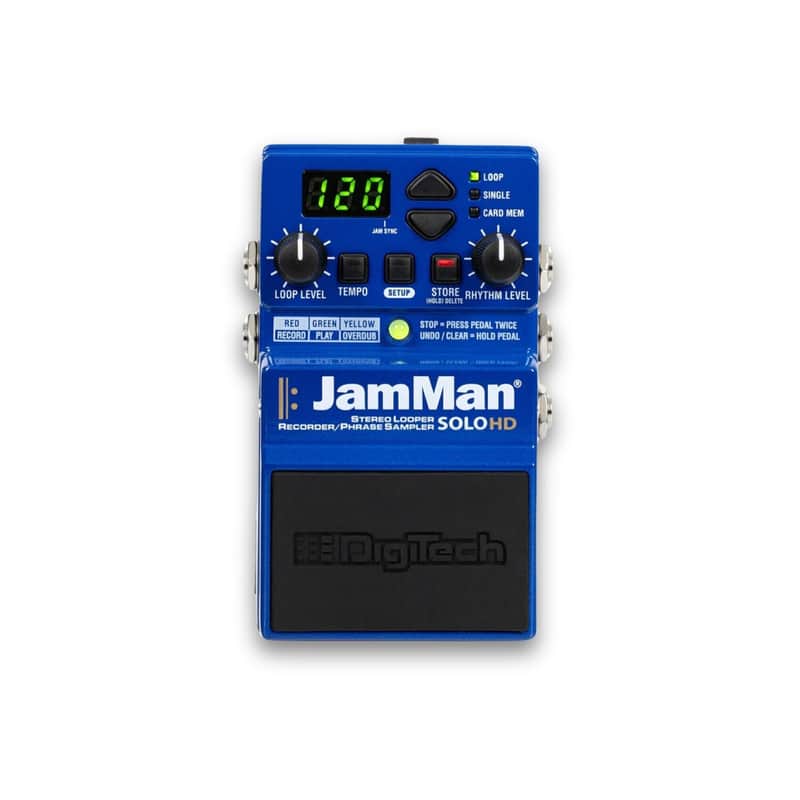 Digitech Compact Stereo Looper Pedal (JAMMAN-SOLO-HD-U) image 1