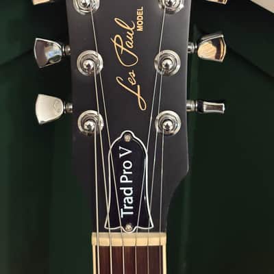 Gibson USA Les Paul Trad Pro V Ice Tea Sunburst Hardshell Case image 5