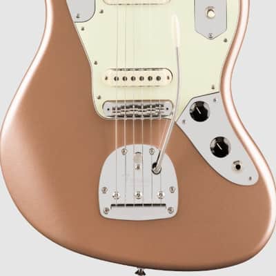 American Professional Classic Jaguar, Rosewood Fingerboard, Faded Firemist Gold image 1