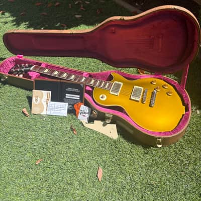 1957 Reissue Gibson Les Paul Custom “R7” - Gold Top image 2