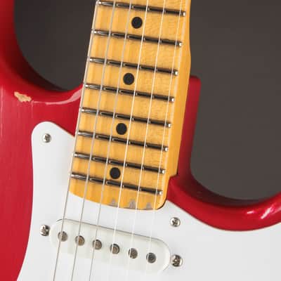 Fender Custom Shop LTD 70th Anniversary Fat '54 Stratocaster Dakota Red/Relic image 6