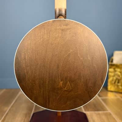 Custom Deering Rustic Wreath 5 String Banjo with Speed Finish Neck image 5