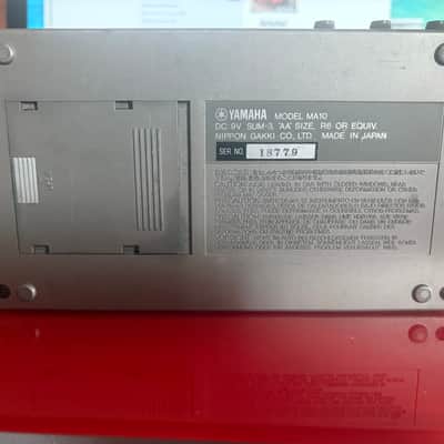Yamaha MA10 1982 - Plastique image 3