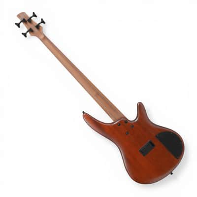 Ibanez SR500ALMHL Left-Handed (Lefty) 4-String Electric Bass – Mahogany Brown Burst Low Gloss image 2