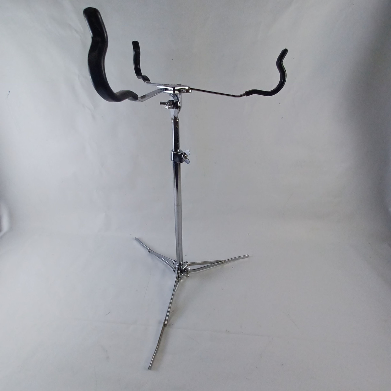 Ludwig#1363 WFL Atlas Flat Base Snare Drum Stand Chrome Vintage50s Flush Chicago — main photograph