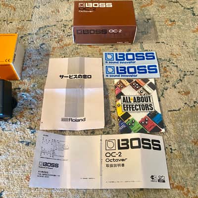 Boss OC-2 Octaver MADE IN JAPAN Black Label - Near MINT - 1983 image 15