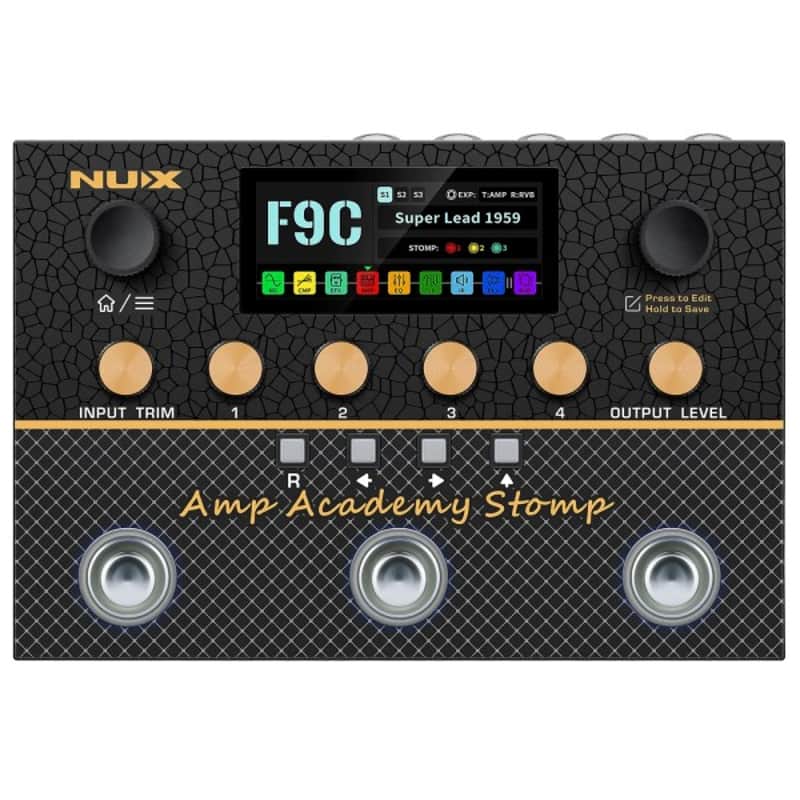 NUX Amp Academy Stomp Stereo Amp Modeler B-Ware image 1