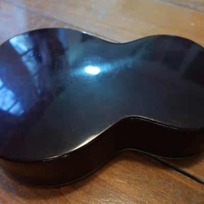 Vintage 1950s Maccaferri Islander Ukulele 4 String Uke Ukulele White Body Red MOP Pearliod image 9