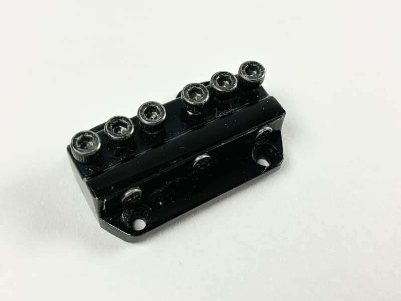 Washburn Wonderbar Roller Nut / String Guide – Black 80s image 1