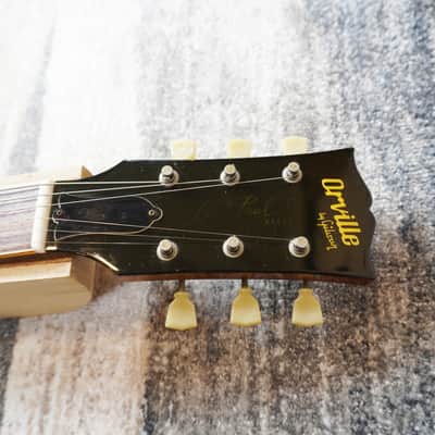 Orville by Gibson LPS-QM MIJ 1993 Terada Highest Grade Solid Quilt Maple Top w/ Gibson Case image 7