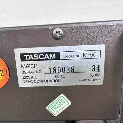 Tascam M-50 1983 Vintage Mixing Console image 15