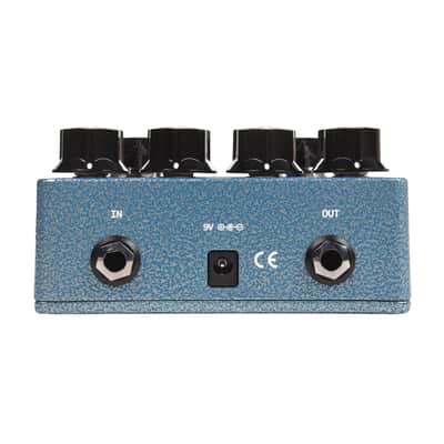 Browne Amplification Ethane Dual Overdrive Pedal Blue Silver Vein image 3