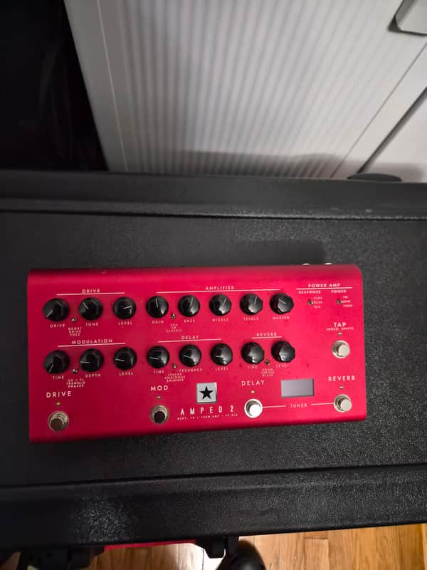 Blackstar AMPED 2 Dept. 10 100-Watt Guitar Amp Pedal 2023 - Present - Red image 1