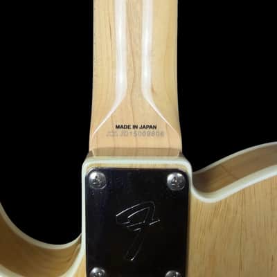 Fender 66 Double Bound Telecaster in Natural Ash w/ Hardcase - Made in Japan image 8