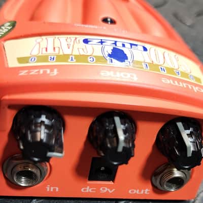 Danelectro Cool Cat Fuzz V1 Dan Electro Frantone Peach Fuzz Variant image 3