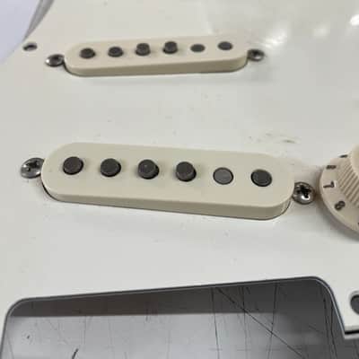 Fender Custom shop strat pickups pickguard assembly - Off white image 2