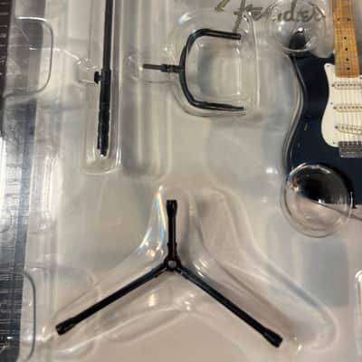 Fender Miniature 1957 Black Stratocaster Relic (approx. 2010) image 6