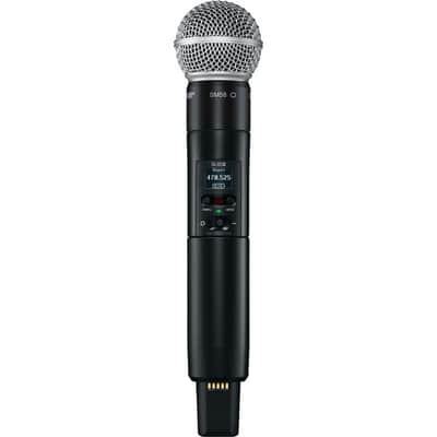 Shure SLXD24/SM58 Digital Wireless Handheld Microphone System with SM58 Capsule (G58: 470 to 514 MHz) image 6