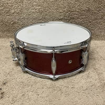 Pearl Export Series Snare Drum 14x5.5" Red Sparkle image 5