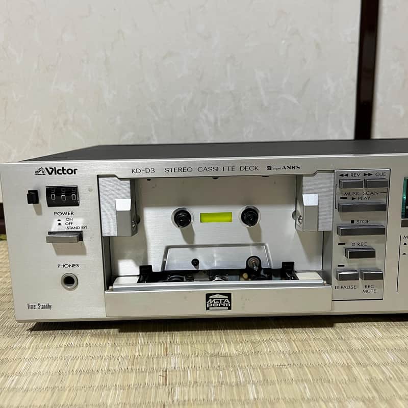 Victor KD-D3 Stereo Cassette Tape Deck image 1