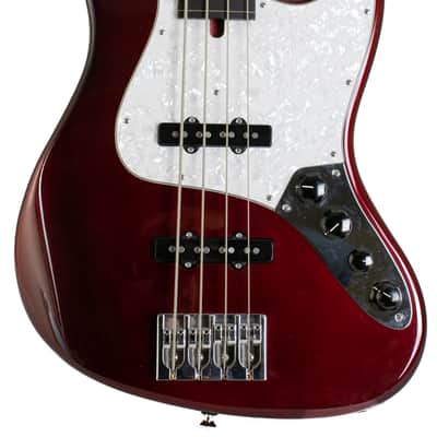 2014 Mike Lull M4V Fretless Dark Candy Apple Red - 2014 Mike Lull M4V Fretless Dark Candy Apple Red image 3