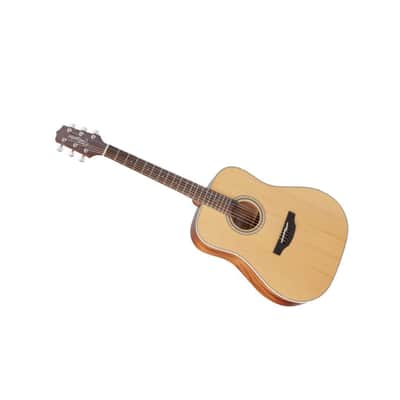 Takamine G Series GD20 Dreadnought Solid Top 6-String Right-Handed Acoustic Guitar with Ovangkol Fingerboard (Natural) image 2