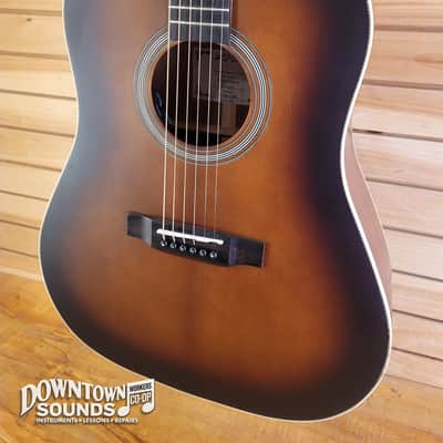 Gold Tone The Bell A/E Acoustic Guitar with Gig Bag - Burst, Fishman Active PU image 3