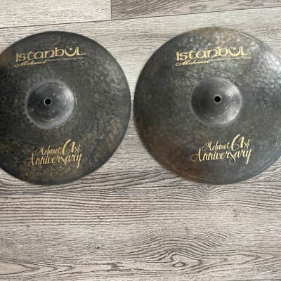 Istanbul Mehmet 13" 61st Anniversary Vintage Hi-Hat Cymbals (Pair) 2010s - Traditional image 3