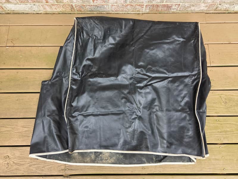Vintage 1970's Marshall Slant 4 x 12 Cabinet Cover! Rare, Original Amp Part! image 1