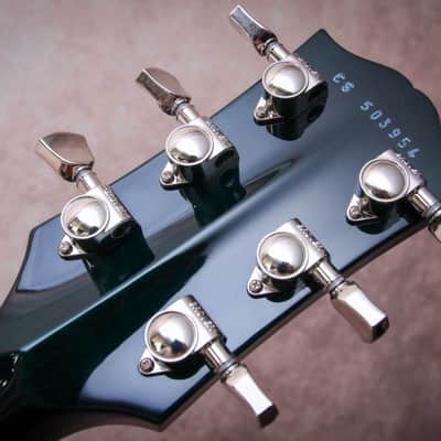 GIBSON USA Custom Shop Special Order Les Paul Axcess Custom Widow "Peacock Blue" (2026) image 13