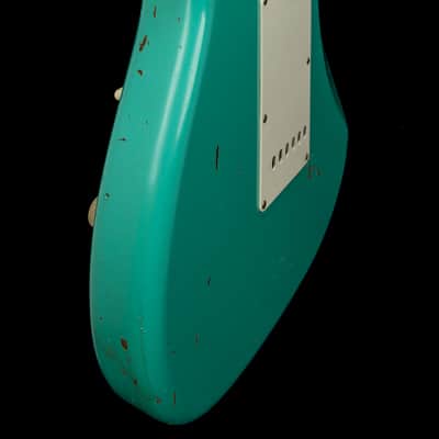 Fender Custom Shop Dennis Galuszka Masterbuilt Roasted 59 Strat Jrny Relic Brazilian RW/FB #14998 image 8