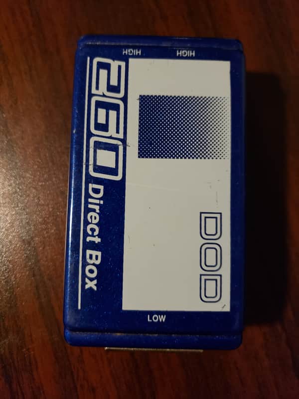 DOD 260 Direct Box Blue 90s Blue image 1