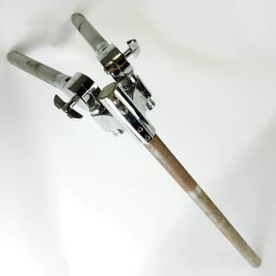 *Rogers MemriLoc Double Tom Drum Mount Post Arms Memri Loc XP8 Big R Vintage 70s image 1