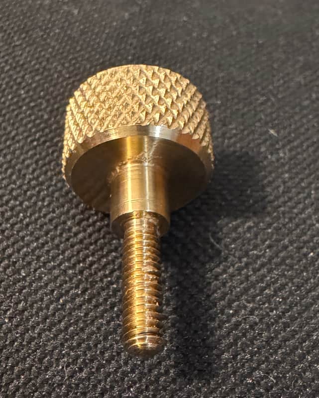 American Made Heavy Neck Screw for Selmer and Yanagisawa Saxophones, 2026 - Brass image 1