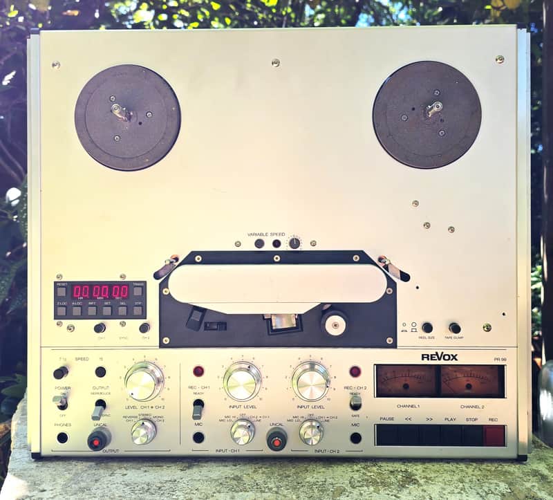 ReVox PR99 MKII 2-Track 7.5/15 IPS Superb Restoration Recapped Documented Tested image 1