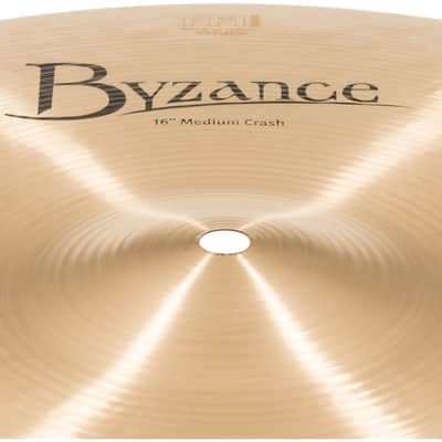Meinl Byzance Medium Crash 16" B16MC, Traditional Finish - Crash Cymbal image 4