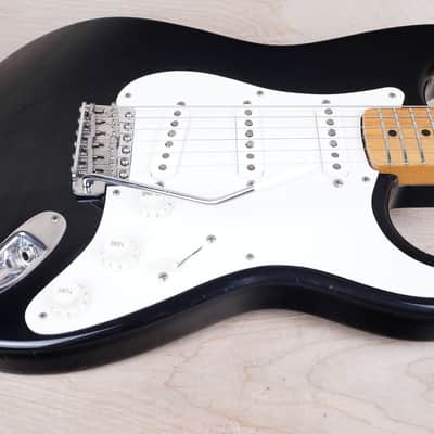 Fender American Vintage '57 Stratocaster 1990 Black USA Reissue w/ OHSC image 5