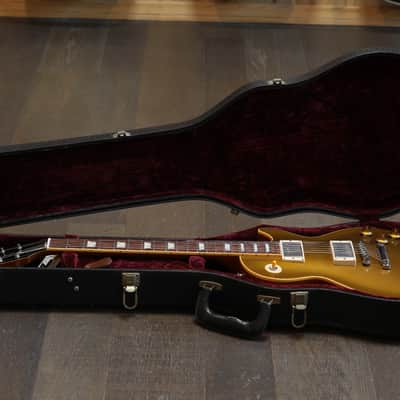 2000 Gibson Custom Shop R7 Les Paul Standard Tom Murphy Aged Electric Guitar Antique Gold + OHSC image 21