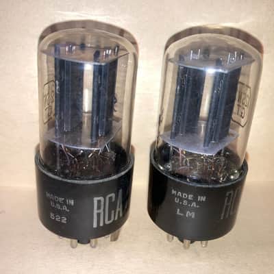 1950's RCA 12SN7GT Tubes, Matched Pair, NOS/NIB, Tested image 3