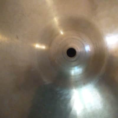 Paiste Rare vintage 602 15 inch Sound Edge hi hat cymbals 1039/1118 grams - outstanding! image 5