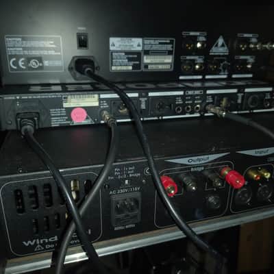 Rack mount case with eq...amp and.. comp ...package Road case - Black silver image 3