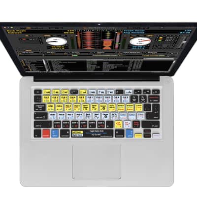 Rane TTM-57SL DJ mixer w/ flight case, Scratch Live control records + bonus Serato DJ keyboard cover image 10