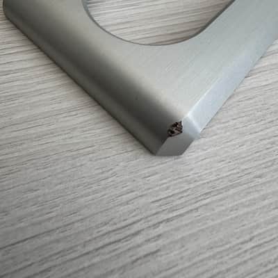 BEL CANTO e.One Beveled Faceplate for DAC / Amp - Silver - New w/ 1 flaw image 3
