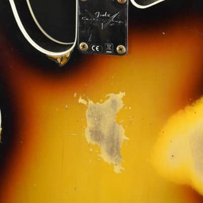 Fender Custom Shop '65 Tele Custom Heavy Relic - Faded 3 Color Sunburst image 9