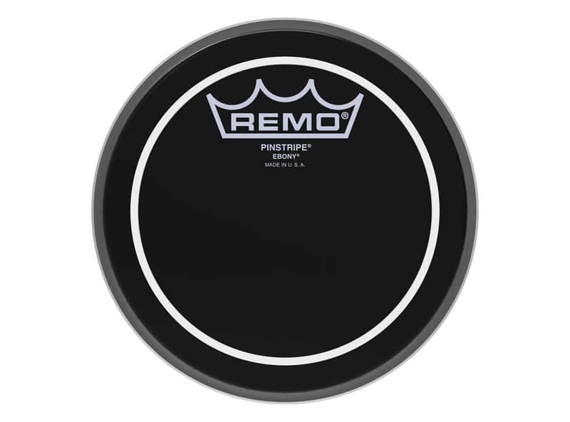 Remo Remo Pinstripe Ebony Drum Head 6" - Open Box image 1