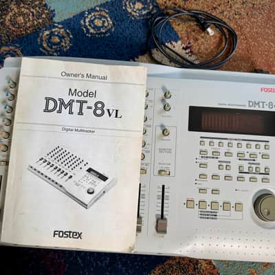 🎧🔥 Vintage Fostex DMT-8VL Portable Multi-Track Digital Recorder, preamp/mixer, AD/DA converter, S/PDIF, MIDI 🎚️🎛️ image 2