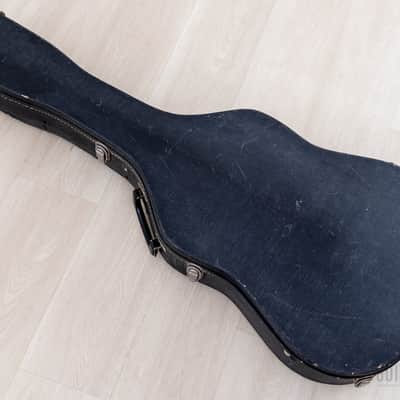 1960s Kay Jazz II Vintage Hollowbody Electric Guitar Sunburst w/ Kleenex Box, Case image 17