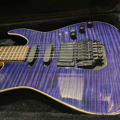 Westone Corsair GT WE7400 1989 - Transparent flamed blue image 4