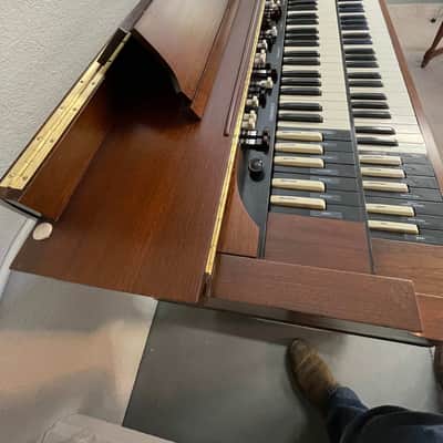 Hammond Model A 1935-1938 Mahogany W/ Leslie image 7